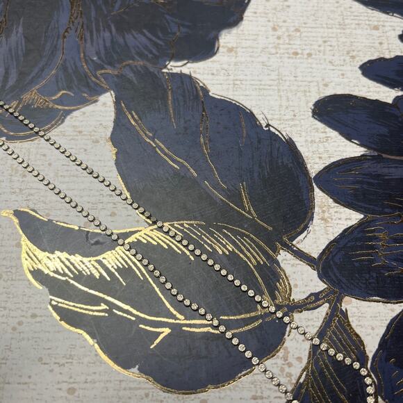 Vintage Delicate Sterling Silver Circle Chain marked JCM 925 Italy D3 - Picture 2 of 11